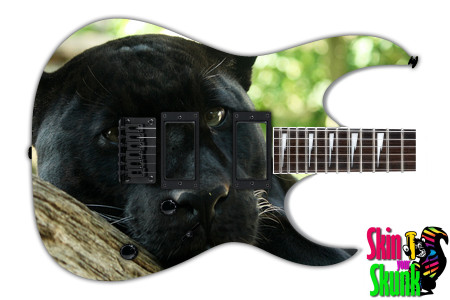  Guitar Skin Animals Black Panther 