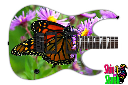  Guitar Skin Animals Butterfly 
