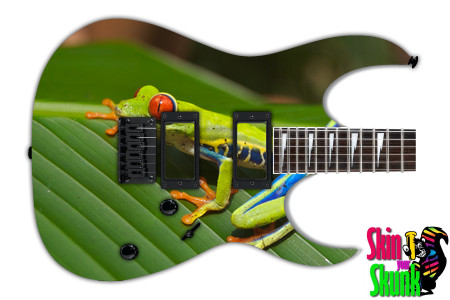  Guitar Skin Animals Frog 