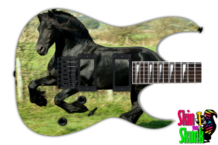  Guitar Skin Animals Horse 
