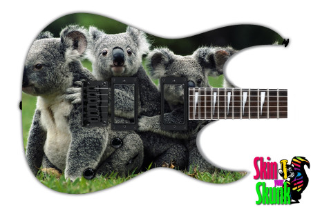  Guitar Skin Animals Koalas 