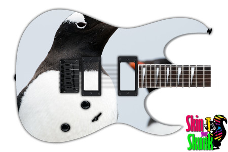  Guitar Skin Animals Penguin 