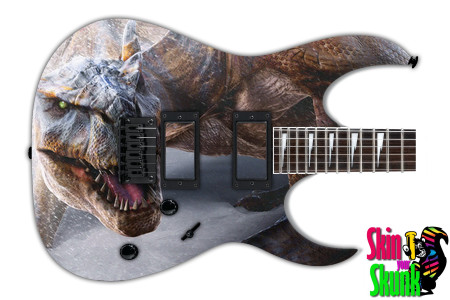  Guitar Skin Animals T Rex 