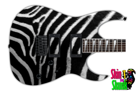  Guitar Skin Animals Zebra 
