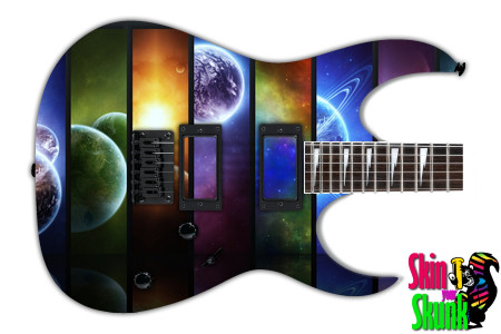  Guitar Skin Elements Planets 