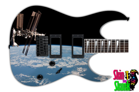  Guitar Skin Space Station 