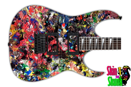  Guitar Skin Paint1 Splatter 