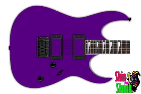  Guitar Skin Paintjob Dark Purple 