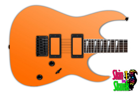  Guitar Skin Paintjob Gradient Orange 