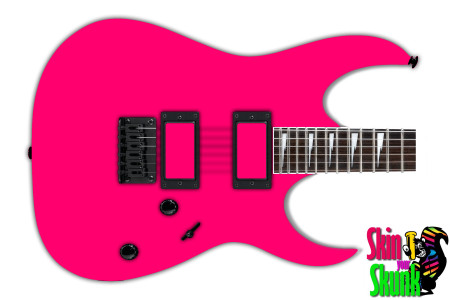  Guitar Skin Paintjob Hot Pink 