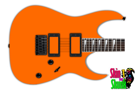  Guitar Skin Paintjob Orange 