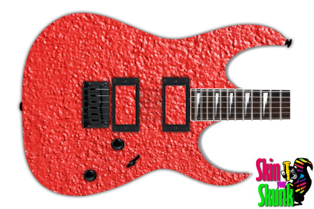  Guitar Skin Rough Red 