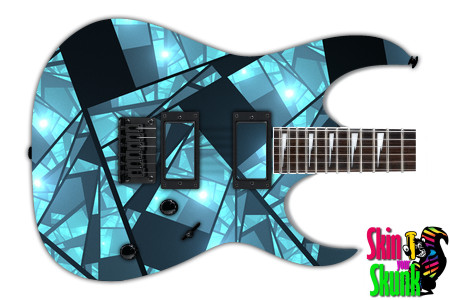  Guitar Skin Mosaic Glass 