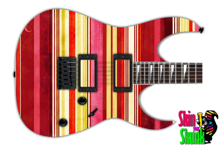  Guitar Skin Stripes 0011 