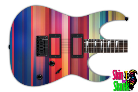 Guitar Skin Stripes 0028 