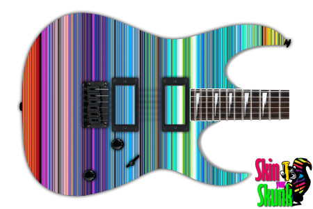  Guitar Skin Stripes 0038 