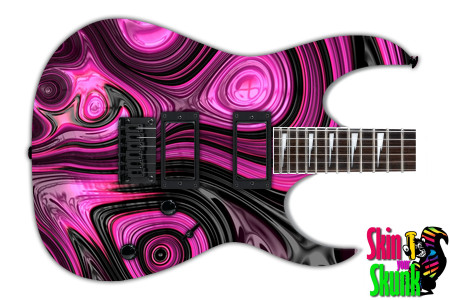  Guitar Skin Swirl Purple 
