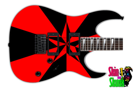  Guitar Skin Conspiracy Flag 