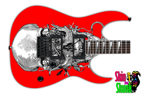  Guitar Skin Radical Bones 