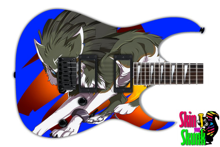  Guitar Skin Radical Wolf 
