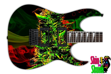  Guitar Skin Rasta Forever 