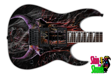  Guitar Skin Heavymetal Horns 