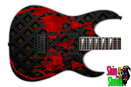  Guitar Skin Rockstar Cooper Skull 