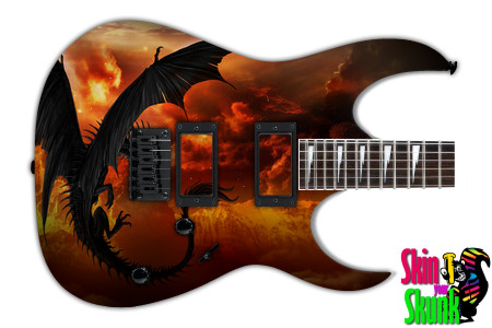  Guitar Skin Rockstar Dio Dragon 