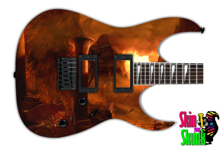  Guitar Skin Rockstar Sabbath Hell 