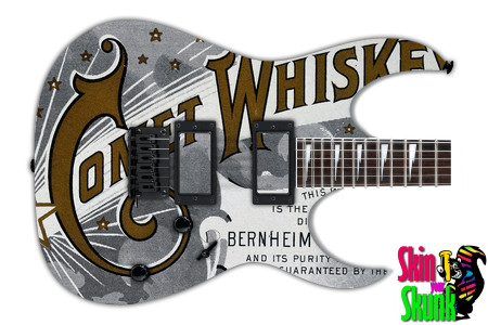  Guitar Skin Rockstar Skynyrd Whisky 