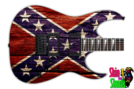  Guitar Skin Rockstar Skynyrd Wood 