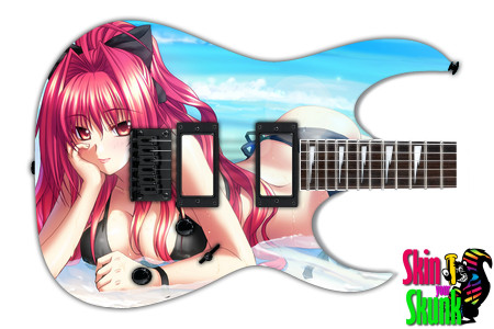  Guitar Skin Anime Bikini 