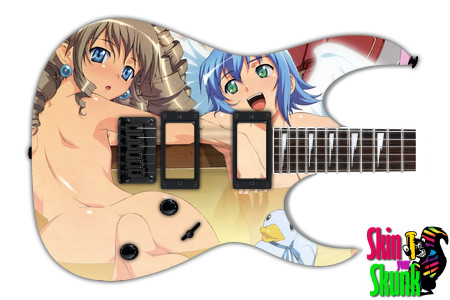  Guitar Skin Anime2 Hottub 