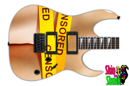  Guitar Skin Sexy Censored 