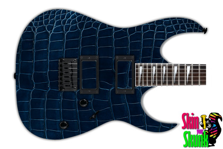  Guitar Skin Skinshop Alligator Blue 