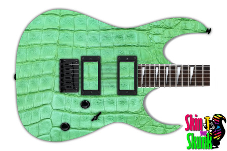 Guitar Skin Skinshop Alligator Green 