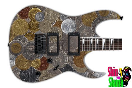  Guitar Skin Texture Coins 