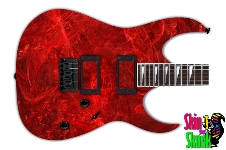  Guitar Skin Texture Odd Red 