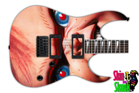  Guitar Skin Faces Chucky 