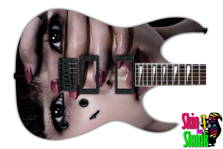  Guitar Skin Faces Creepy 