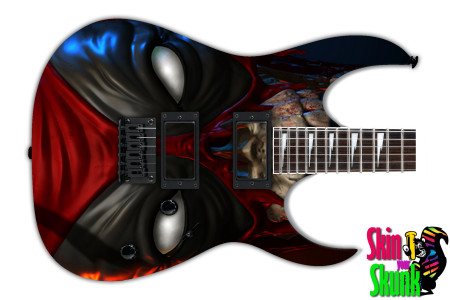  Guitar Skin Faces Deadpool 