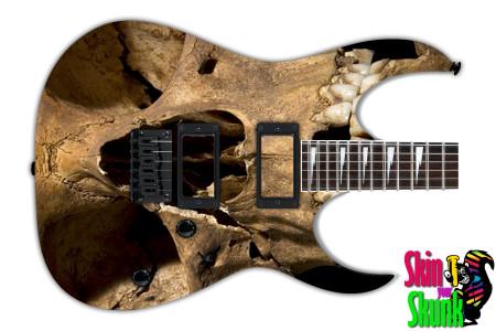  Guitar Skin Faces Skull 