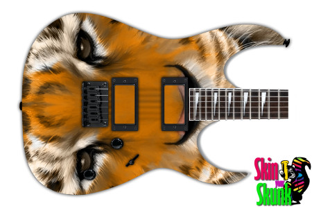  Guitar Skin Faces Tiger 