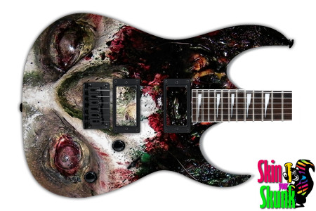  Guitar Skin Faces Zombie 