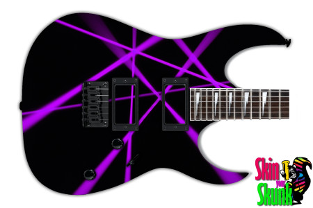  Guitar Skin Laser Purple 