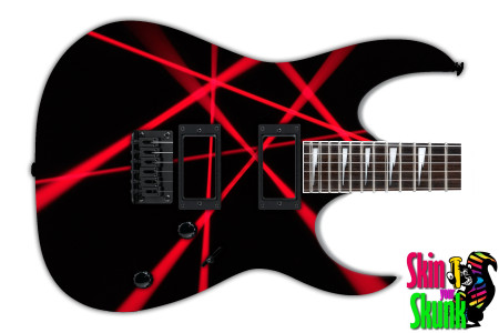  Guitar Skin Laser Red 