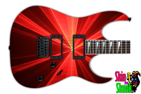  Guitar Skin Laser Redstar 