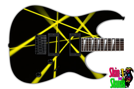  Guitar Skin Laser Yellow 
