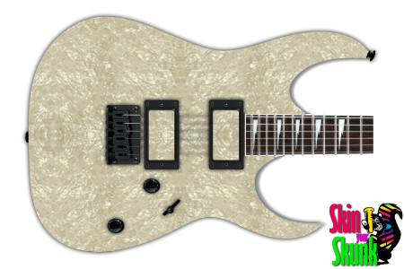  Guitar Skin Pearloid Aged White 