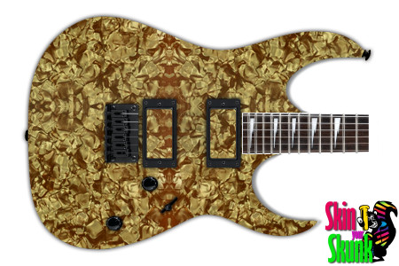  Guitar Skin Pearloid Gold 